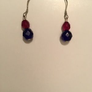 SWAROVSKI BEAD DROP EARRINGS